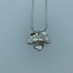 Sark Silver Maple Leaf Pendant (S, M & L)